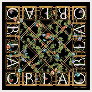 Ivy Letterblock Black